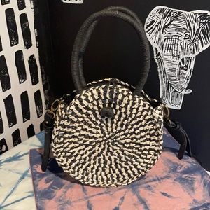 American Eagle Straw Bag